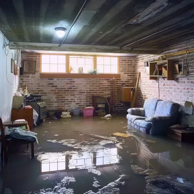 Flooded Basement Cleanup in Iowa City, IA